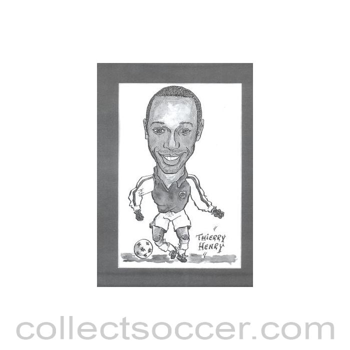 Thierry Henry Caricature
