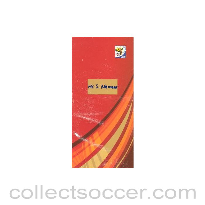 2010 World Cup VIP ticket wallet
