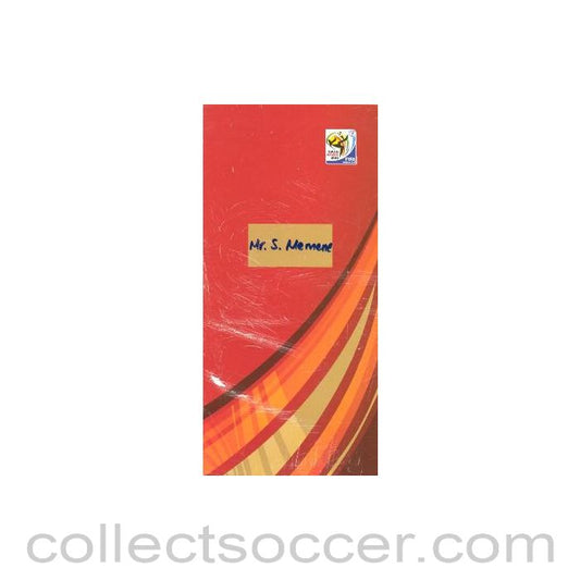 2010 World Cup VIP ticket wallet