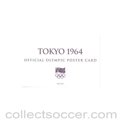 1964 - Tokyo 1964 Official Olympic Poster Card