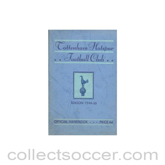 1949 - Tottenham Hotspur Handbook 1949-1950