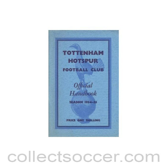 1954 - Tottenham Hotspur Handbook 1954-1955