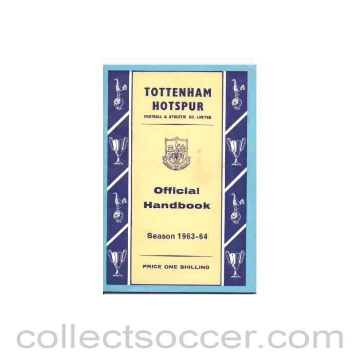 1963 - Tottenham Hotspur Handbook 1963-1964