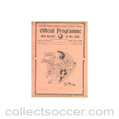 1938 - Tottenham Hotspur Reserves v Northampton Town Reserves official programme 22/01/1938