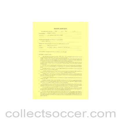 1993 - Trainee Player Contract between Martin Alan Haley and Wigan Athletic of 05/07/1993