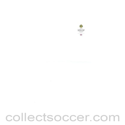 UEFA Cup Final blank letter paper