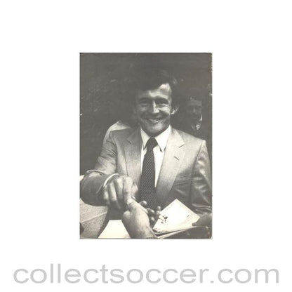 Large black and white photograph of John Hollins