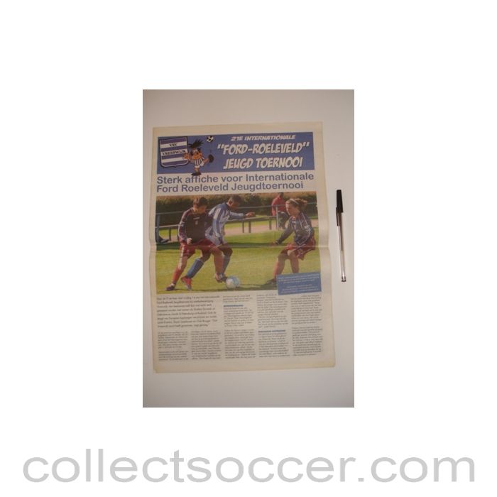 2010 - VSV Vreeswijk Youth Tournament May 2010 official newspaper-like programme