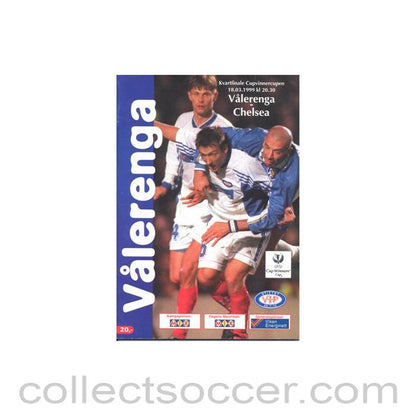 1999 - Valerenga VChelsea porgramme 18/03/1999