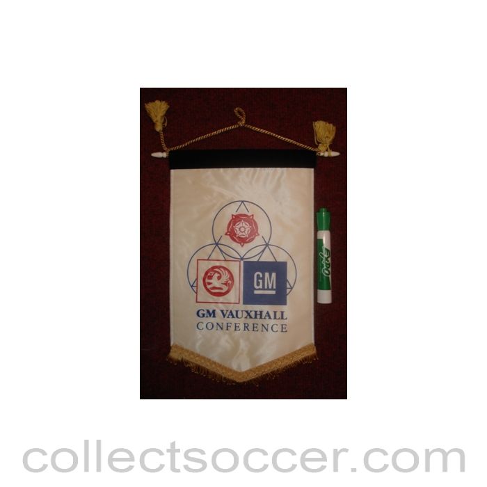 Vauxhall Conference Pennant once property of the football referee Neil Midgley