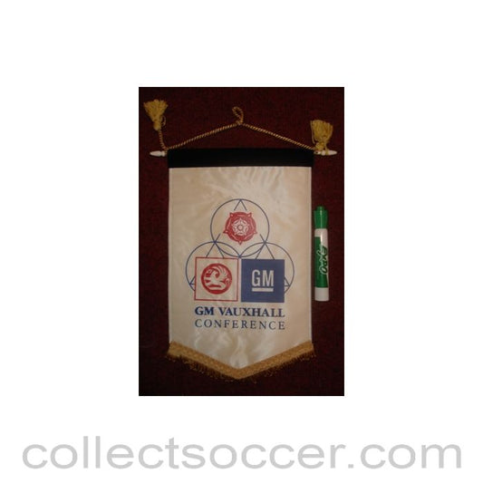 Vauxhall Conference Pennant once property of the football referee Neil Midgley