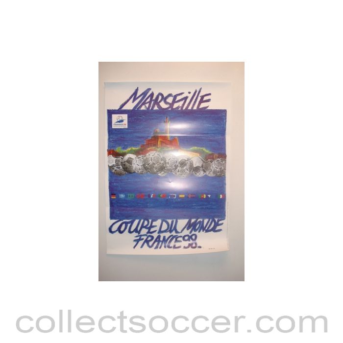 1998 World Cup Poster Marseille