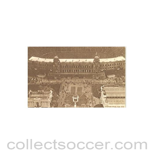 1924 - British Empire Exhibition 1924 at Wembley Stadium postcard