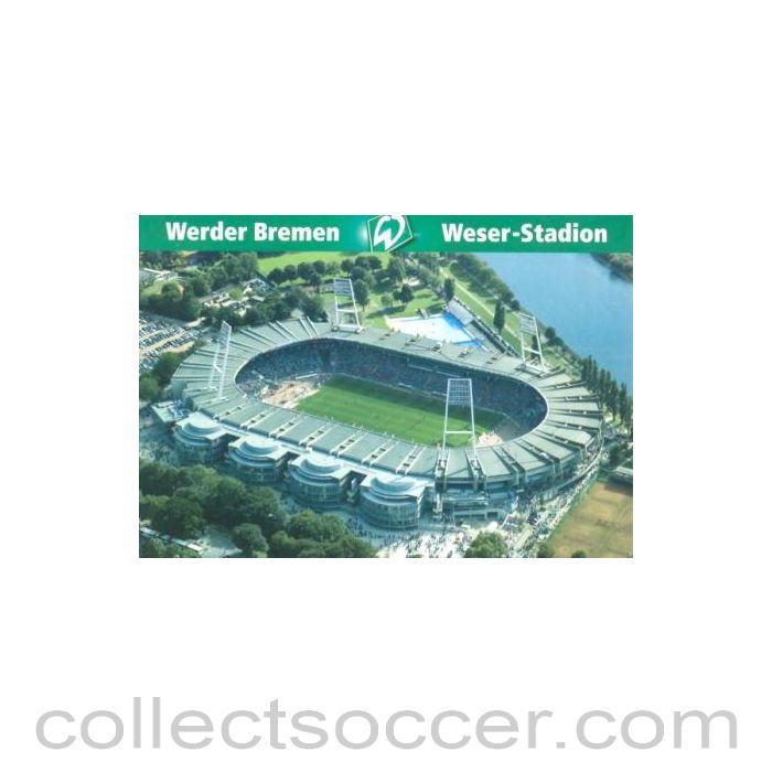 Werder Bremen Weser Stadium postcard