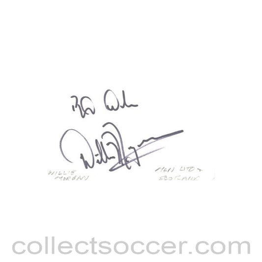 Willie Morgan original signature