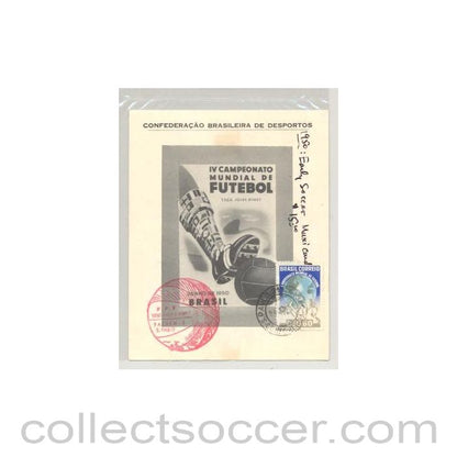 1950 - World Cup 1950 in Brazil replica postcard