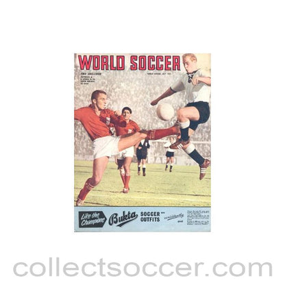 1961 - World Soccer magazine of July 1961