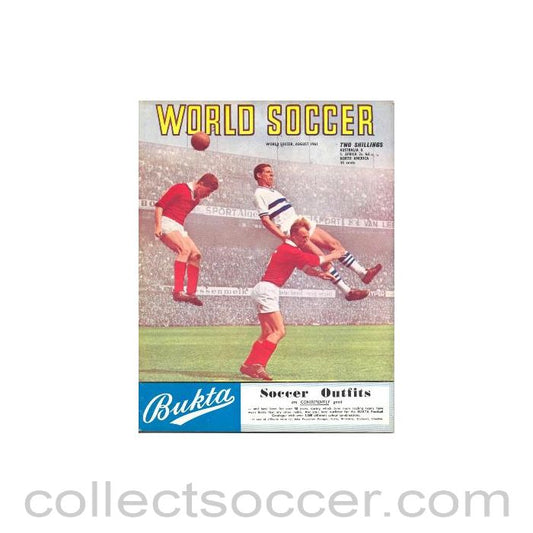 1961 - World Soccer magazine of August 1961