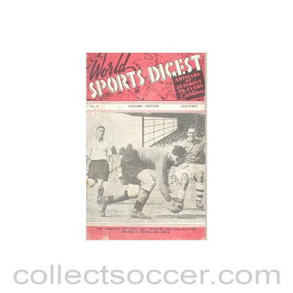 World Sports Digest magazine, No:5, autumn edition of an unknown year