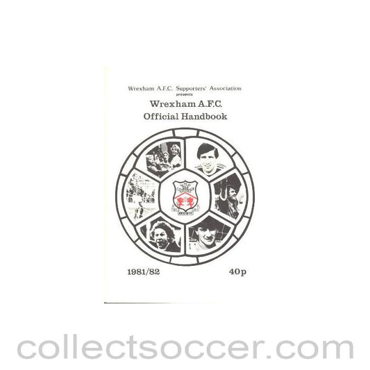 1981 - Wrexham Official Handbook 1981-82