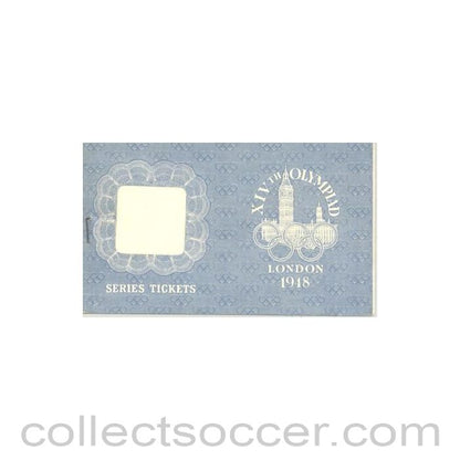 1948 XIVth Olympiad London Series Tickets wallet