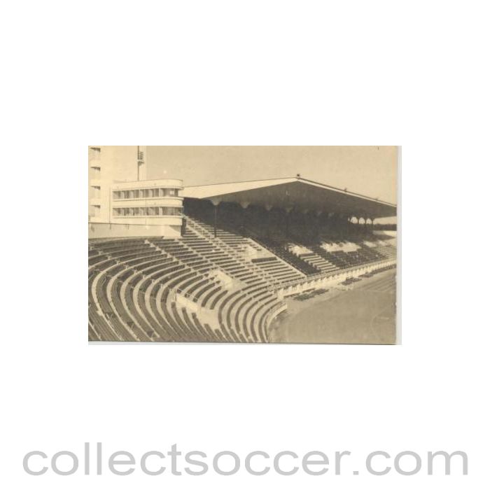 1952 15th Olympic Games in Helsinki, Finland postcard, featuring the Olympic Stadium