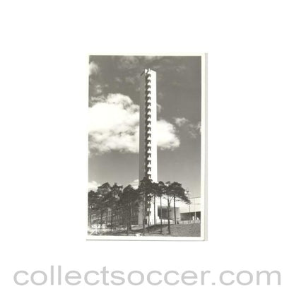 1952 15th Olympic Games in Helsinki, Finland postcard, featuring the Olympic Stadium