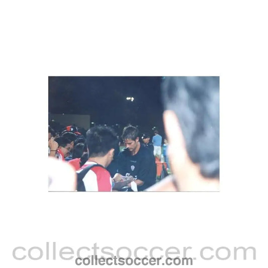 A Liverpool Player Giving Autographs Thai produced colour photograph
