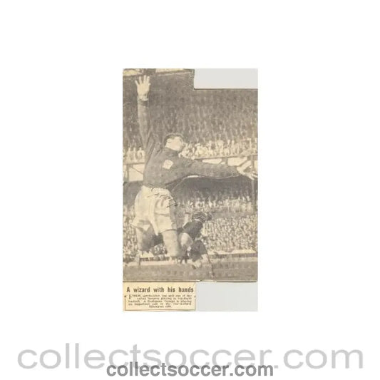 Blackpool George goalkeeper signed photo