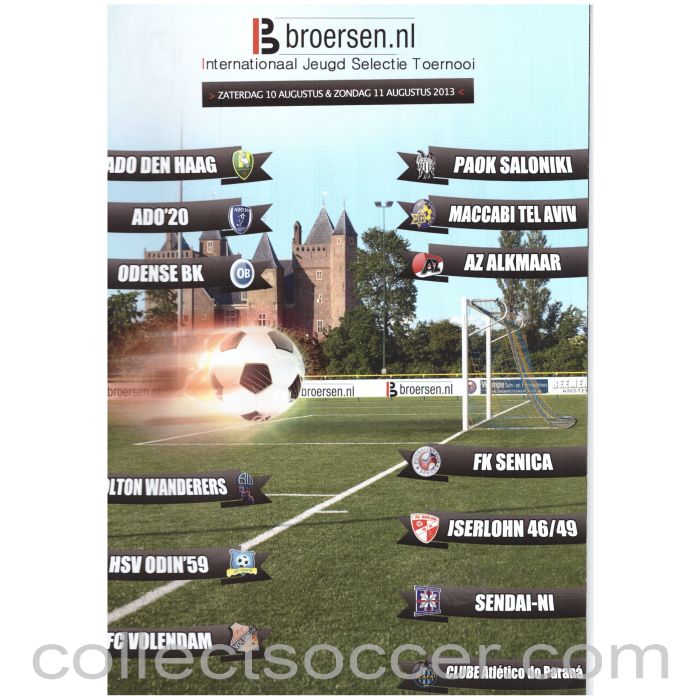 2013 Broersen U19 and U17 Youth Tournament Programme (Bolton)