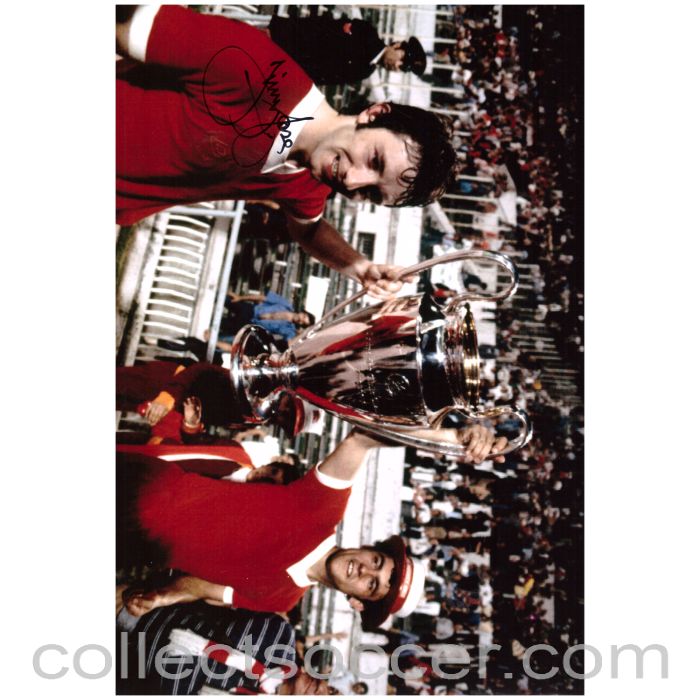 1977 - Liverpool - Jimmy Case Original Signed Photo