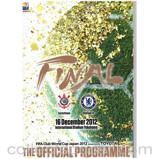 2012 Club World Cup Final Standard Issue Official Programme  Chelsea v Corinthians