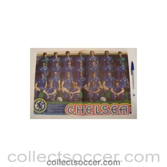 Chelsea FC multi-signed poster