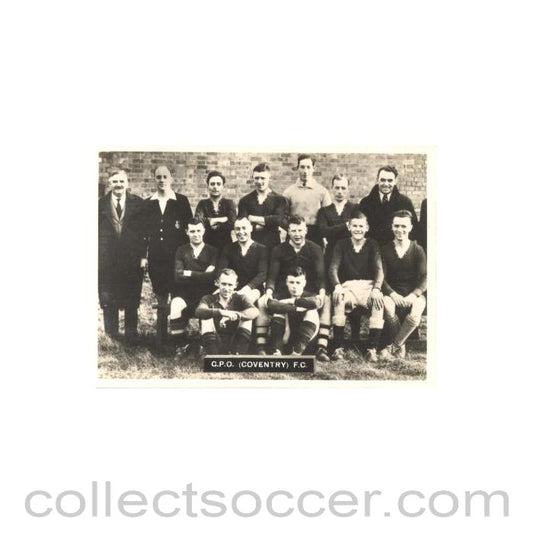 CPO Coventry FC Photocard