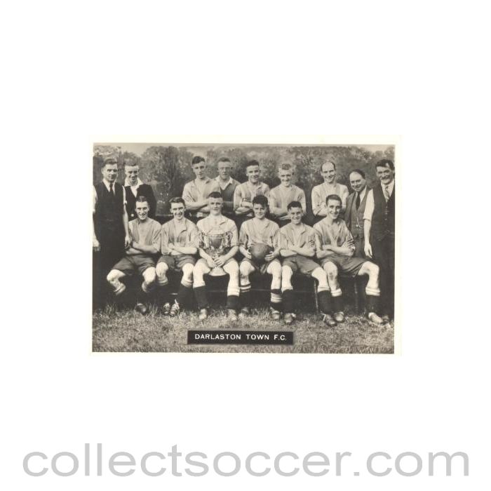 Darlston Town FC Photocard
