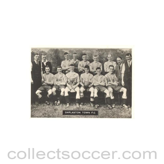 Darlston Town FC Photocard