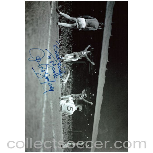 1970 - Chelsea - John Dempsey Original Autograph on 1970 FA Cup Final Replay Photo