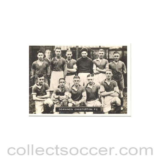 Downing's Chesterton FC Photocard