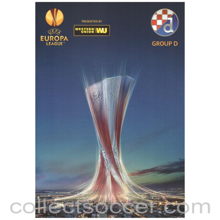 2014 Dynamo Zagreb v Celtic Official Programme