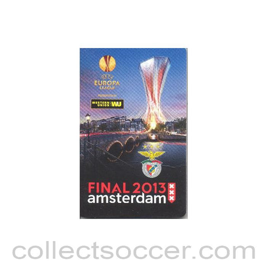2013 - Chelsea V Benfica Europa League Final 2013 map Benfica issue