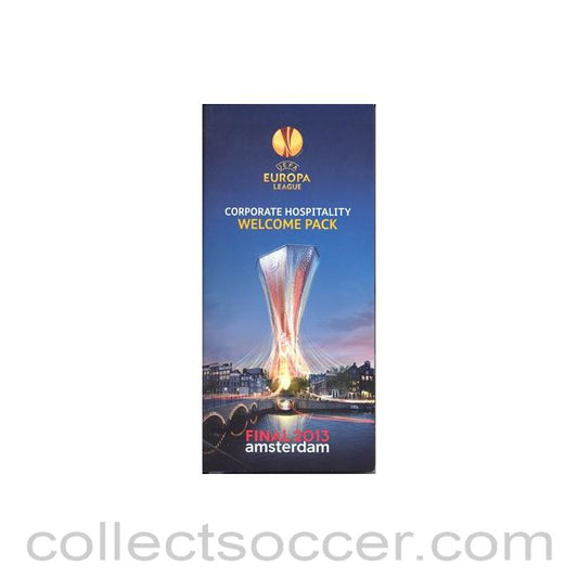 2013 - Chelsea V Benfica Europa League Final 2013 Welcome Pack Box