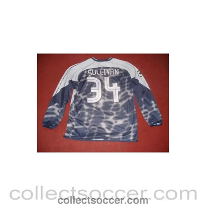 Football Memorabilia Shirt of Chelsea Goal Keeper Sullivan Match Worn