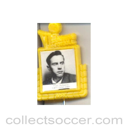 1958 - Fred Kielbasa W. Germany World Cup 1958 Badge