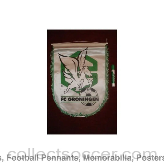 Groningen F.C. Pennant once property of the football referee Neil Midgley