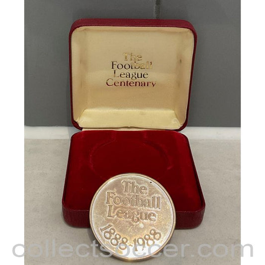 Manchester United Finalist Player Medal 1988 Football League Centenary