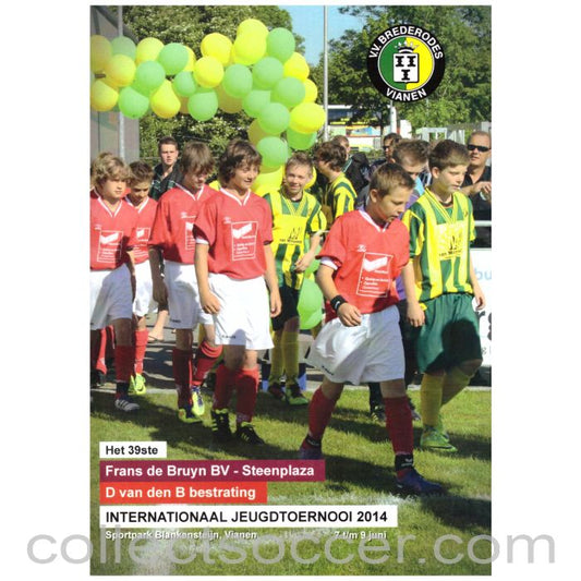 2014 Jeugdtoernooi Youth Tournament Hereford United Football Programme