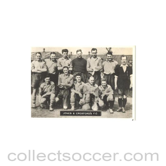 Jones & Croxfords FC Photocard