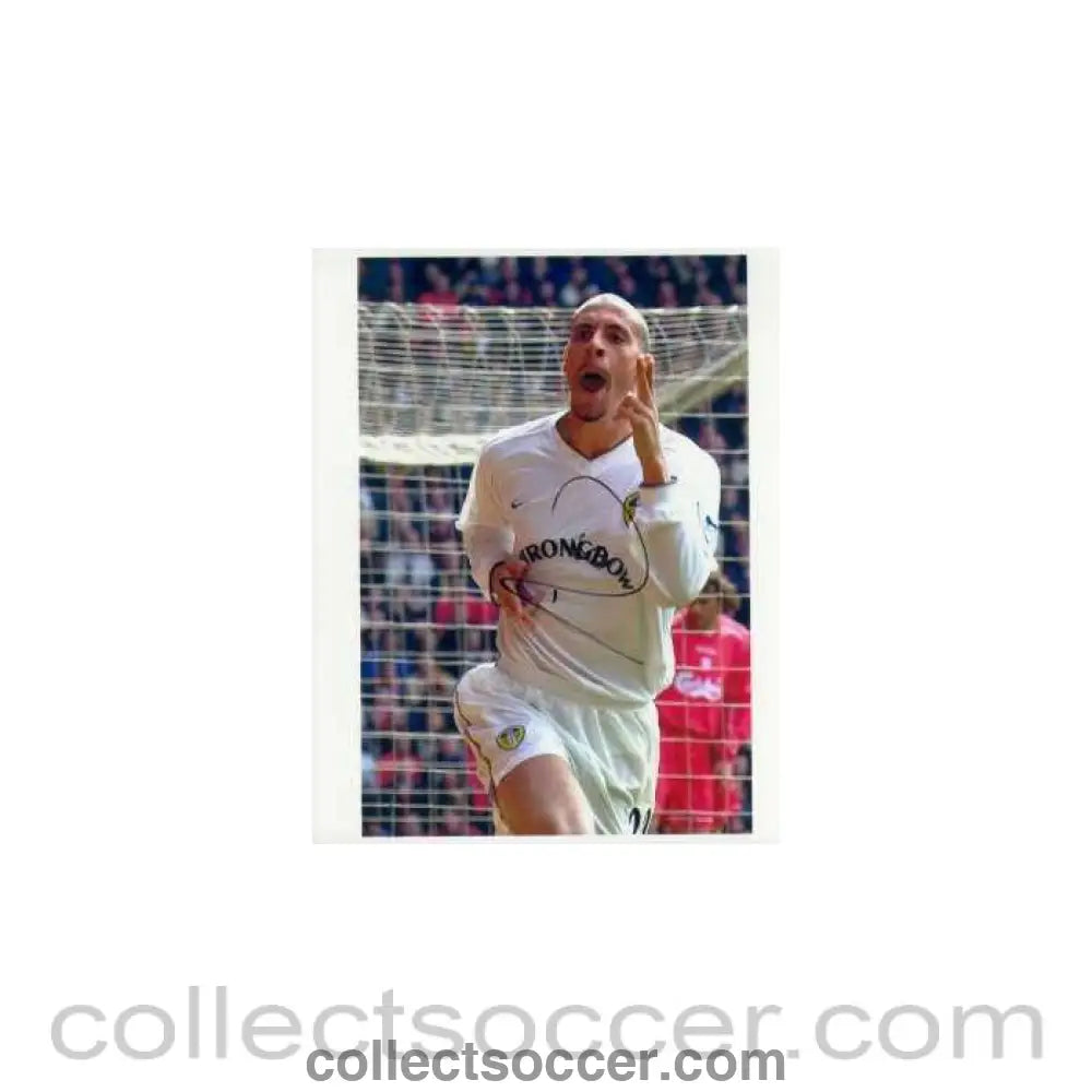 Leeds United Signed Reo Ferdinand Photo