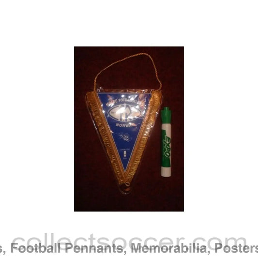 Molde F.C. Norway Pennant once property of the football referee Neil Midgley
