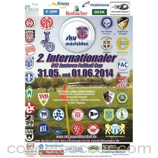 2014 SKV Morfelden Youth Tournament Official Programme (Luton Town)